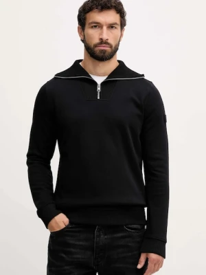 Liu Jo bluza męska kolor czarny gładka QF5053.F0328