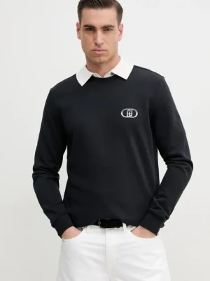 Liu Jo bluza męska kolor granatowy gładka QA5137 F0966