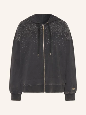 Liu Jo Bluza Z Kamieniami Ozdobnymi schwarz