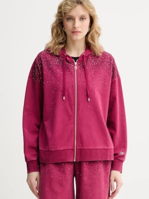 Liu Jo bluza z kapturem damska bawełniana