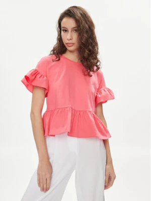 Liu Jo Bluzka MA4345 J6308 Różowy Relaxed Fit