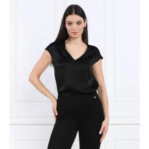 Liu Jo Bluzka | Regular Fit | z dodatkiem jedwabiu