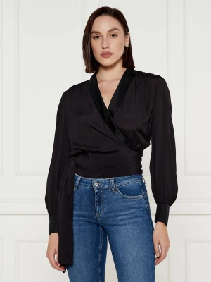 Liu Jo Bluzka | Slim Fit czarny
