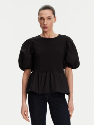 Liu Jo Bluzka WA5389 J6308 Czarny Relaxed Fit