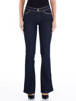 Liu Jo Bootcut Jeans With Appliqués LIUJO