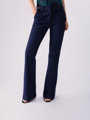 Liu Jo Bootcut Jeans With Chain Detail Normal Wash