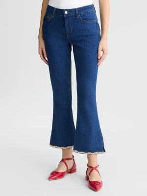 Liu Jo Bootcut Jeans With Rhinestones LIUJO