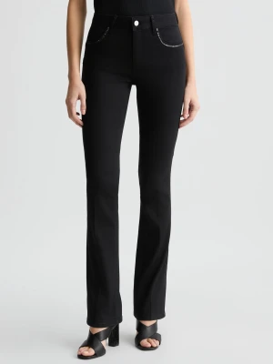 Liu Jo Bootcut Jeans With Rhinestones LIUJO