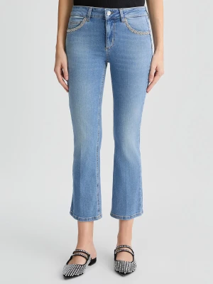 Liu Jo Bootcut Jeans With Rhinestones LIUJO