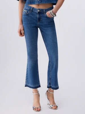 Liu Jo Bootcut Jeans With Unfinished Hems