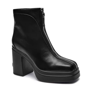 Liu Jo Botki na słupku JONA 04 | z dodatkiem skóry