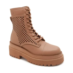 Liu Jo Botki PURPLE 34 | z dodatkiem skóry