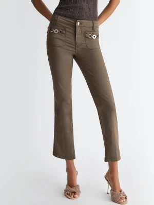 Liu Jo Bottom-up Flared Trousers LIUJO