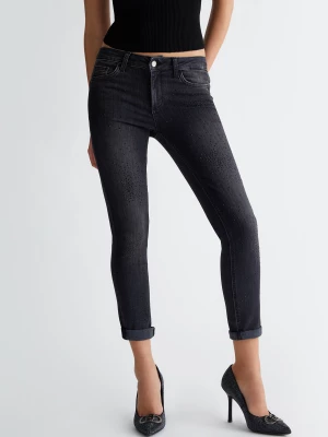 Liu Jo Bottom Up Skinny Jeans With Gemstones LIUJO