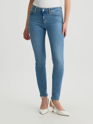 Liu Jo Bottom Up Skinny Jeans With Gemstones LIUJO