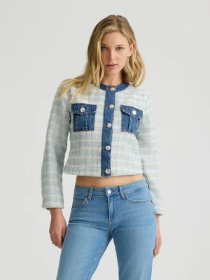 Liu Jo Bouclé Denim Jacket LIUJO