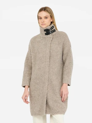 Liu Jo Bouclé Knit Coat LIUJO