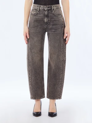 Liu Jo Boyfriend Jeans With Glittery Detailing Blue Denim