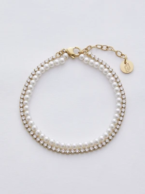 Liu Jo Bracelet With Beads And Diamantés