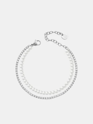 Liu Jo Bracelet With Beads And Diamantés LIUJO