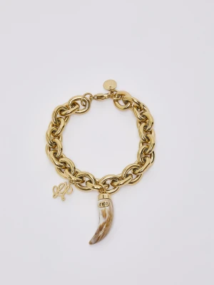 Liu Jo Bracelet With Horn Pendant biały