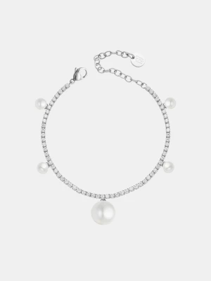 Liu Jo Bracelet With Pearls srebrny