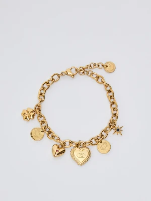 Liu Jo Bracelet With Charms Symbolic złoty
