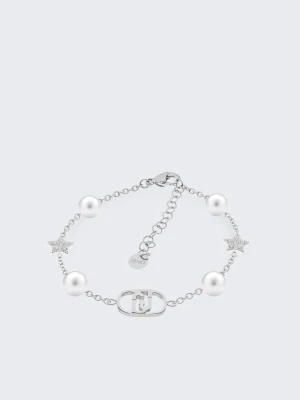 Liu Jo Bracelet With Synthetic Pearls srebrny