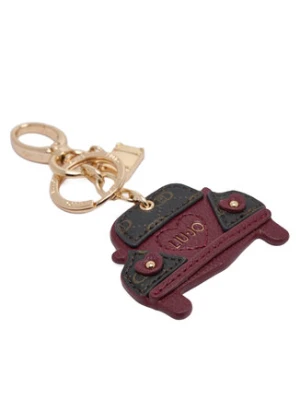 Liu Jo Brelok Car Key Ring AF5210 E0538 Bordowy