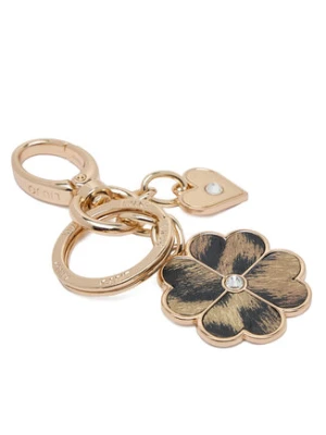 Liu Jo Brelok Four-Leaf Key Rin AF5222 E0419 Złoty