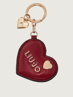 Liu Jo Brelok Heart bordowy