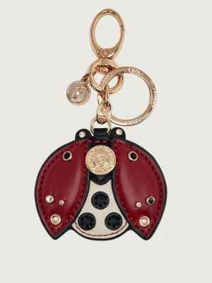Liu Jo Brelok Ladybug bordowy