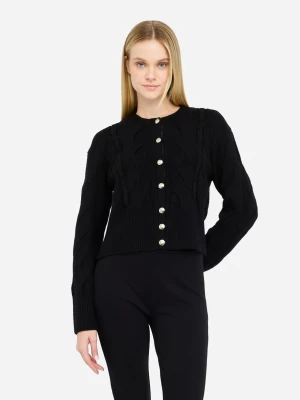 Liu Jo Cable Knit Wool Cardigan LIUJO