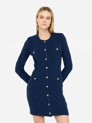 Liu Jo Cable Knit Wool Dress LIUJO