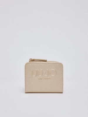 Liu Jo Card Holder With Logo Light Gold