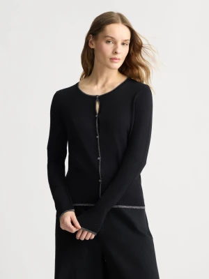 Liu Jo Cardigan With Jewel Buttons LIUJO