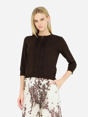 Liu Jo Cardigan With Lace Detail LIUJO
