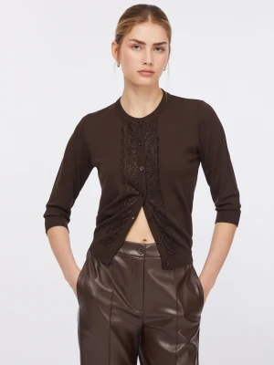 Liu Jo Cardigan With Lace Detail LIUJO