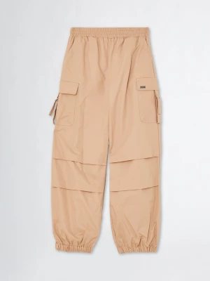 Liu Jo Cargo Trousers beżowy