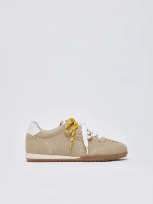 Liu Jo Casual Suede Sneakers beżowy