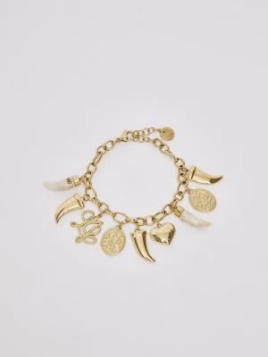 Liu Jo Bracelet With Charms biały