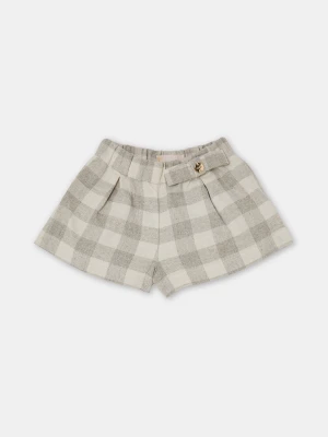 Liu Jo Check Fabric Shorts LIUJO