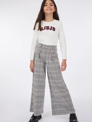 Liu Jo Check Jersey Trousers LIUJO