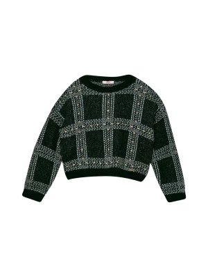 Liu Jo Check Jumper With Studs LIUJO