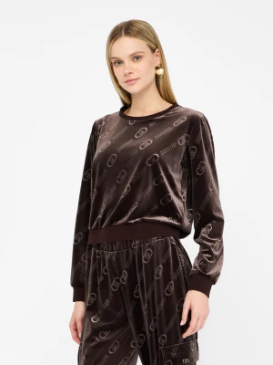 Liu Jo Chenille Sweatshirt With Logo LIUJO