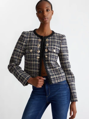 Liu Jo Chequered Bouclé Jacket LIUJO