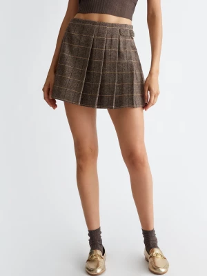 Liu Jo Chequered Flannel Miniskirt LIUJO