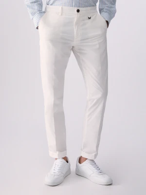 Liu Jo Chino Trousers biały