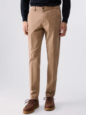 Liu Jo Chino Trousers In Gabardine beżowy