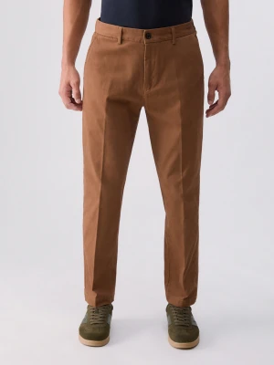 Liu Jo Chino Trousers Regular Fit beżowy